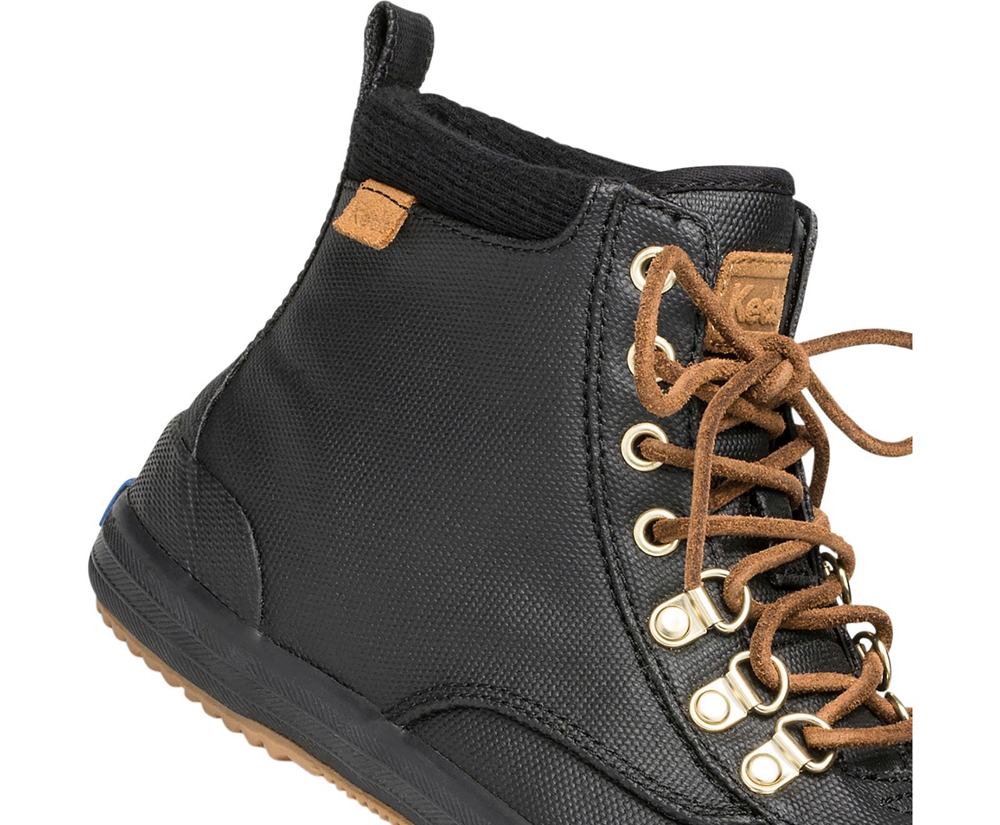 Bottes Keds Femme Noir - Scout Water-Resistant W/ Thinsulate™ - 679-PYRQOI